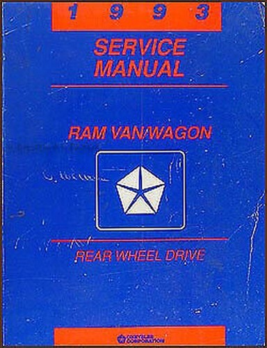 Manuel atelier dodge ram van - manuel,